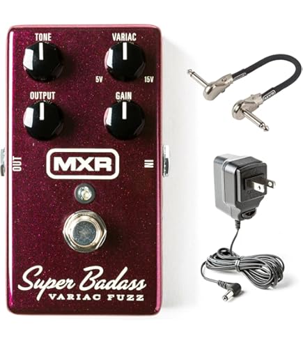 Amazon.com: MXR M236 Super Badass Variac Fuzz Distortion Effects